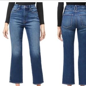 Good American Good Curve Western Yoke Blue 324